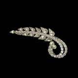 Art Deco Rhinestone Classic Brooch