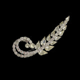 Art Deco Rhinestone Classic Brooch