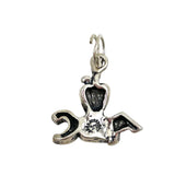 Sterling Silver ABC Teacher Charm Vintage