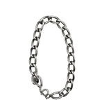 Sterling Silver Curb Link Bracelet