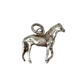 Sterling Silver Horse Pendant Vintage