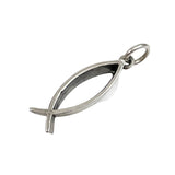 Sterling Silver Ichthus Fish Charm