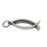 Sterling Silver Ichthus Fish Charm