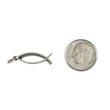 Sterling Silver Ichthus Fish Charm