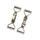 Sterling Large Multi-Strand Hook Clasp