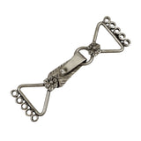 Sterling Large Multi-Strand Hook Clasp