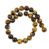 Large Tiger's Eye Gemstone Rounds 16mm