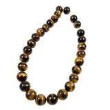 Large Tiger's Eye Gemstone Round Beads 14 & 16mm