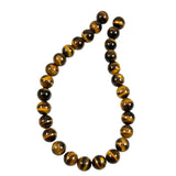 Large Tiger's Eye Gemstone Beads 14mm