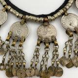Afghan Middle Eastern Tribal Coin Necklace