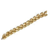 Trifari Gold Leaf Bracelet Vintage