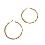 Trifari Gold Hoop Earrings