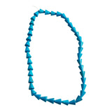 Turquoise Howlite (Magnesite) Cone Beads