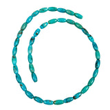 Genuine Turquoise Oval Beads