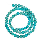 Turquoise Polished Nugget Beads 6mm