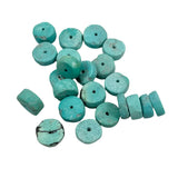 Genuine Turquoise Heishi Beads 11mm Vintage