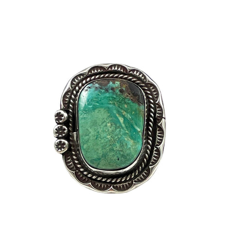 Turquoise Sterling Silver Native American Ring