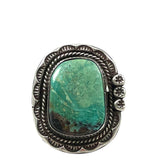 Turquoise Sterling Silver Native American Ring