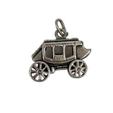 Covered Wagon Charm in Sterling Silver Vintage