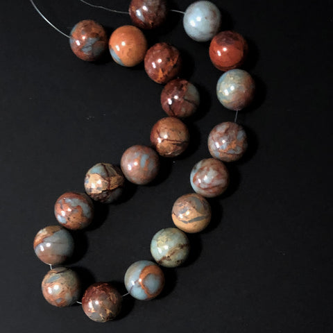 Aqua Terra Jasper 20mm Beads – Estate Beads & Jewelry